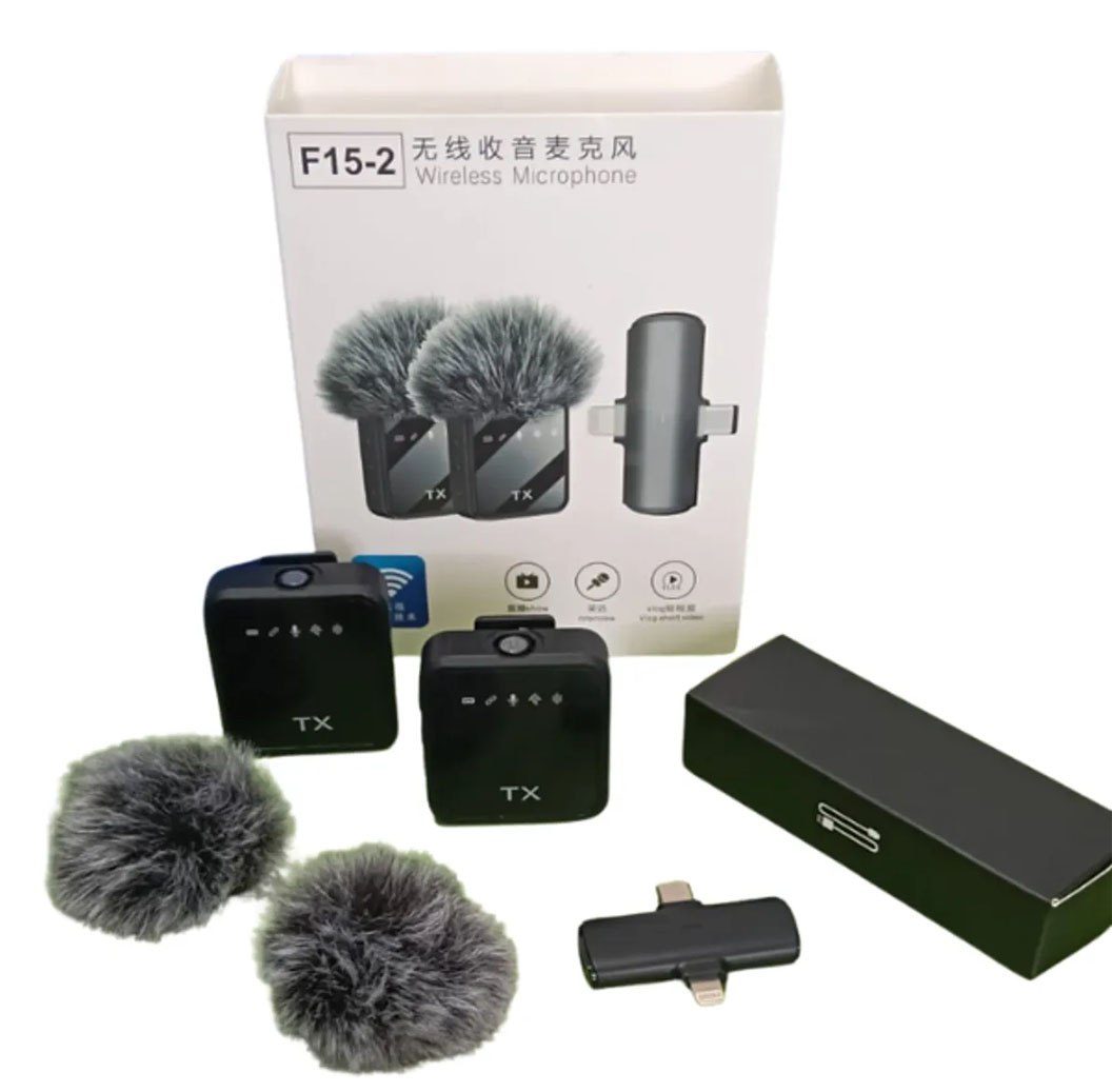 Micrófono inalámbrico sonido profesional